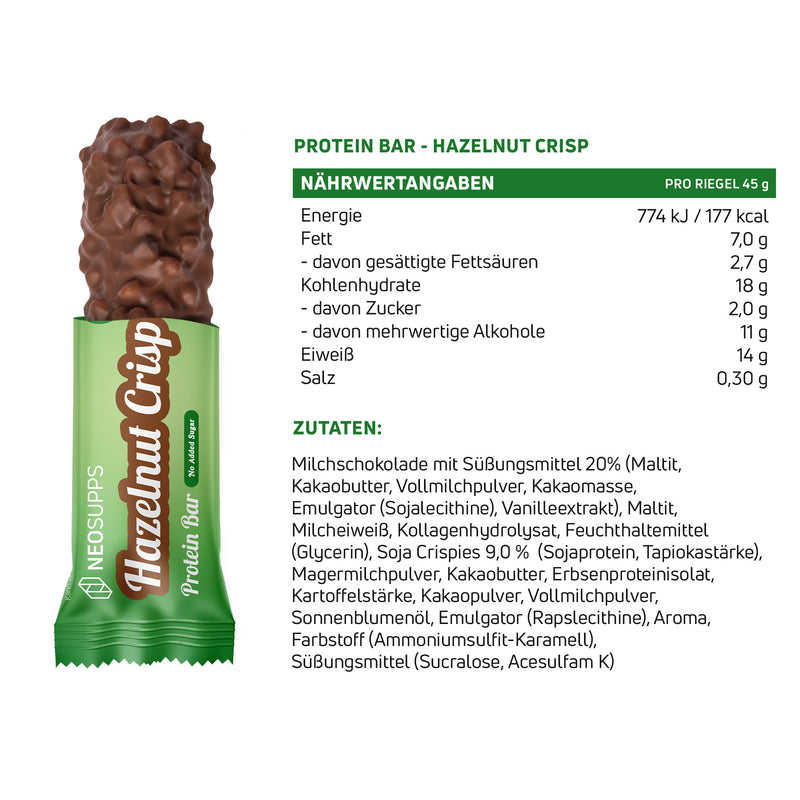 Protein Bar - Hazelnut Crisp