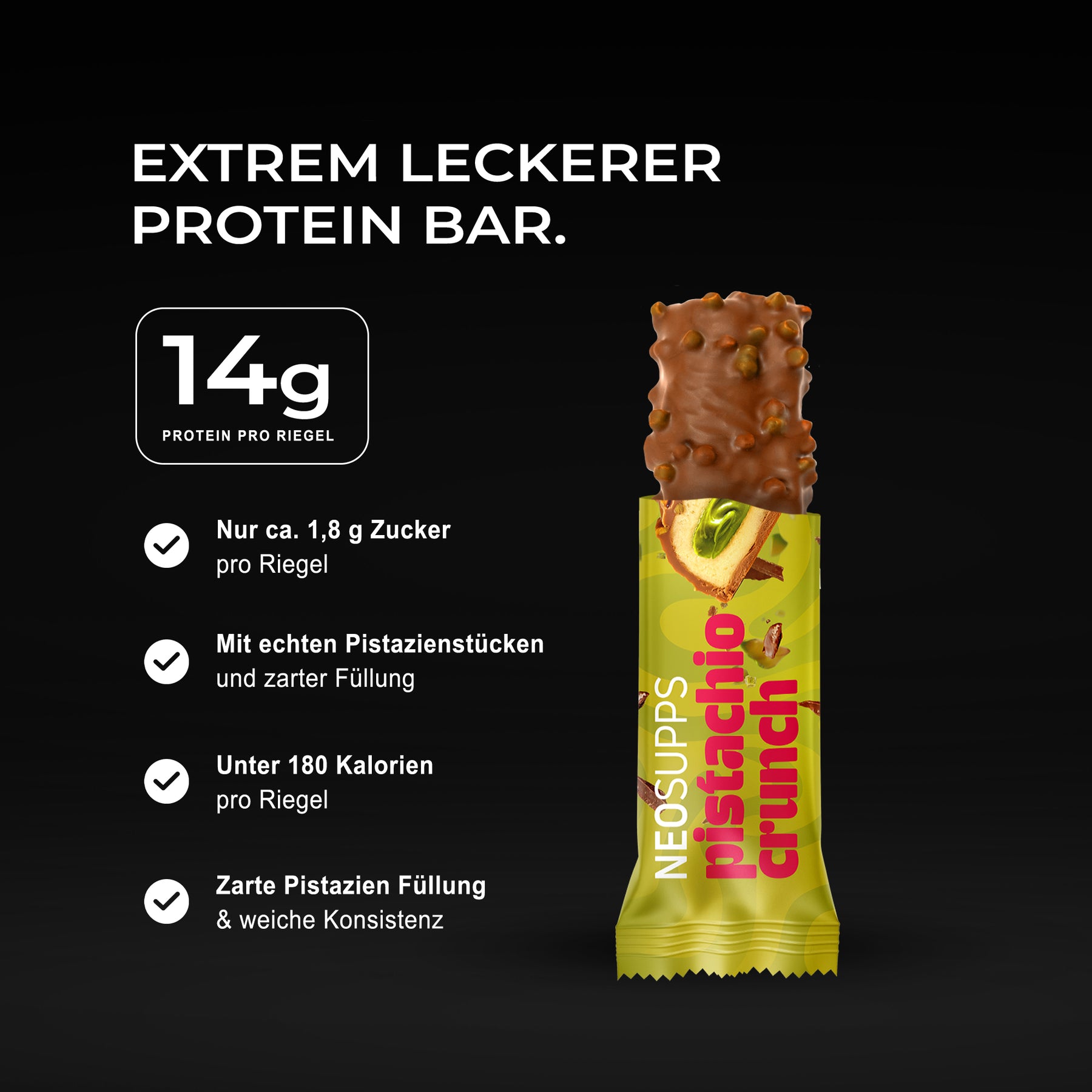 Protein Bar - Pistachio Crunch