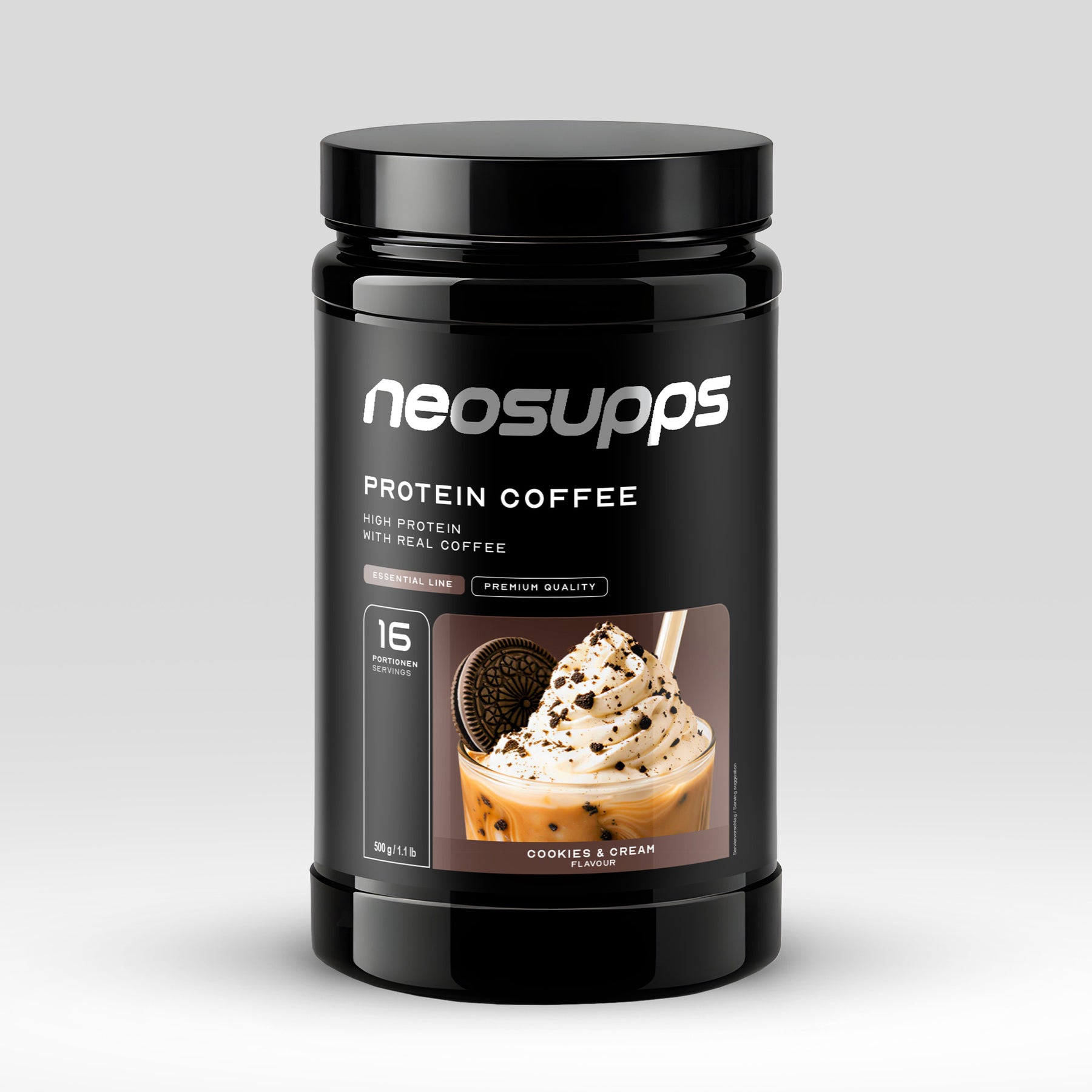 Protein Coffee - Cookies & Cream, 500g