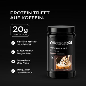 Protein Coffee - Cookies & Cream, 500g