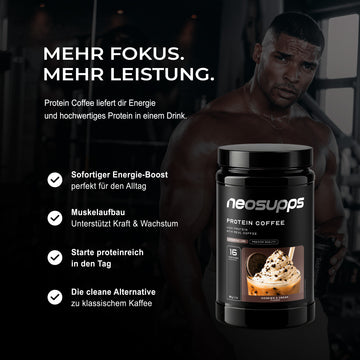 Protein Coffee - Cookies & Cream, 500g