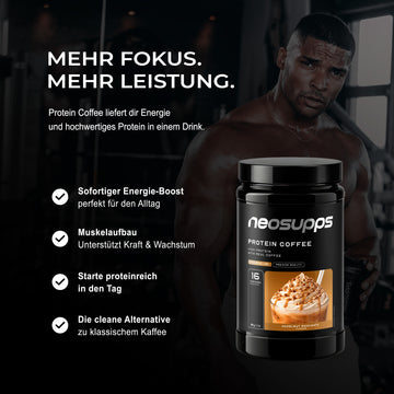 Protein Coffee - Hazelnut Macchiato, 500g