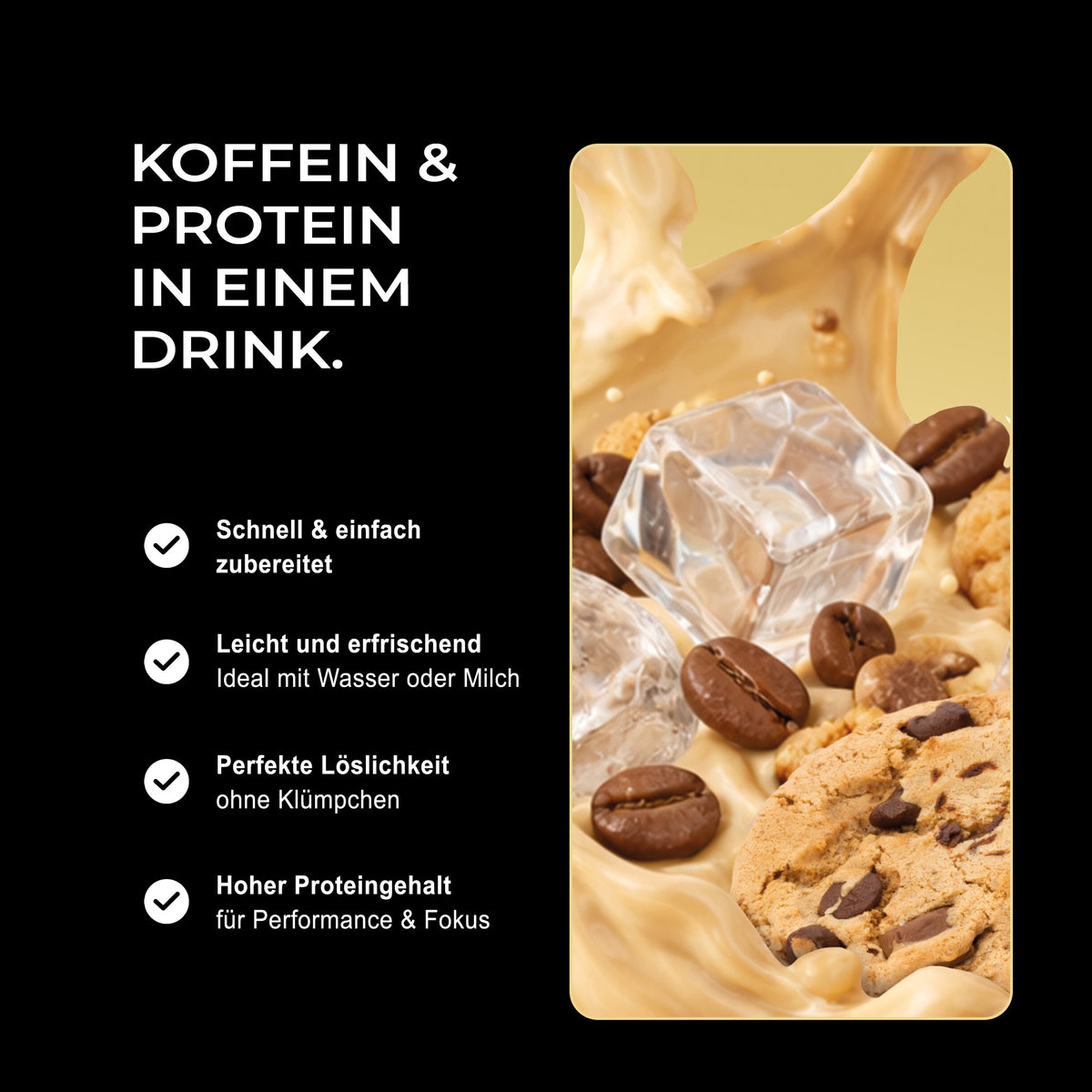 Protein Iced Coffee - Vanilla Cookie, 500g