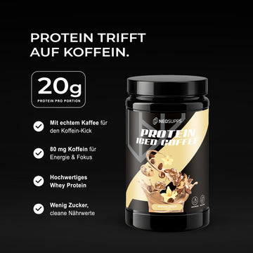 Protein Iced Coffee - Vanilla Cookie, 500g