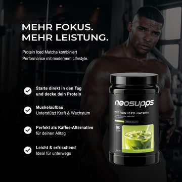 Protein Iced Matcha - Matcha Latte, 500g