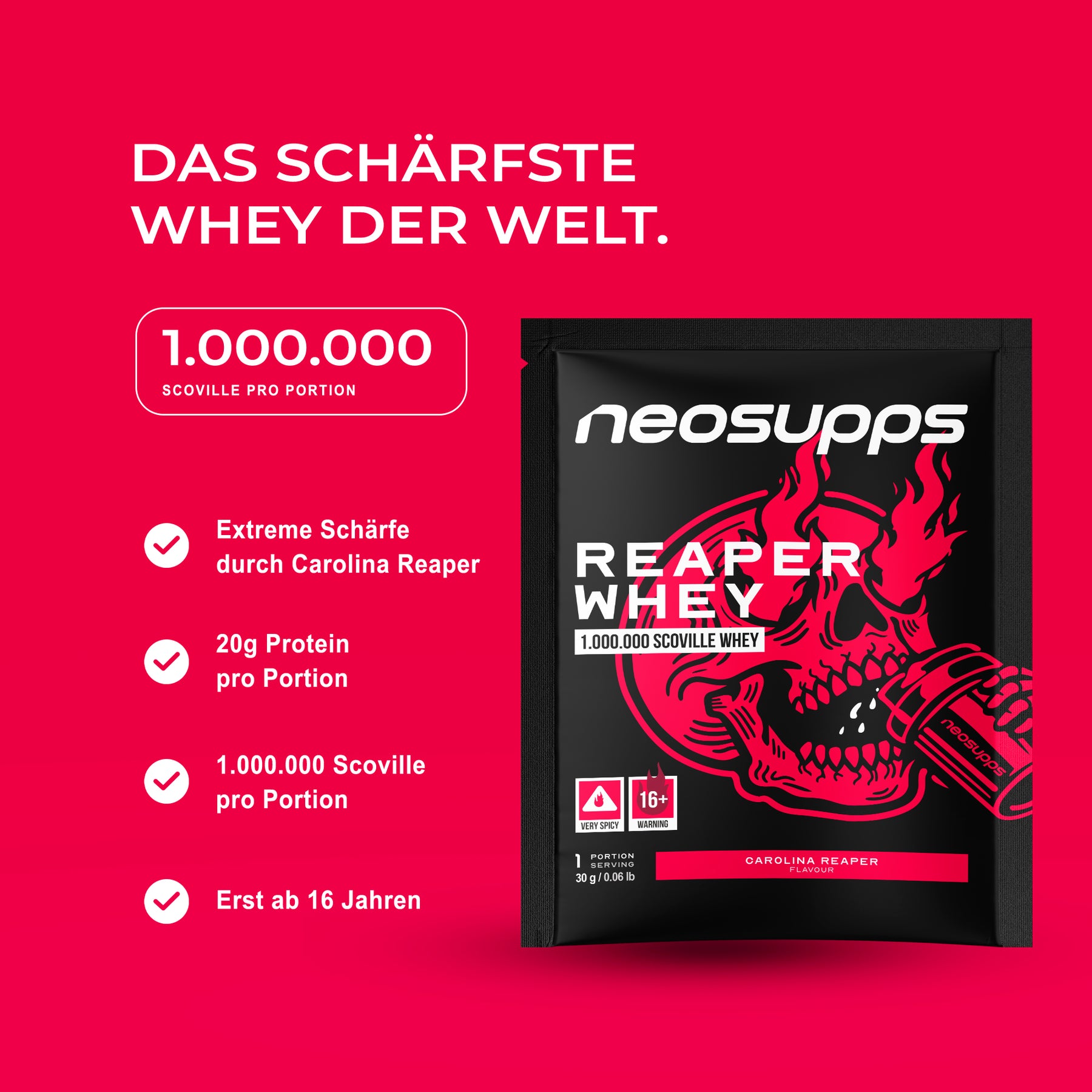 Reaper Whey - Carolina Reaper BOX