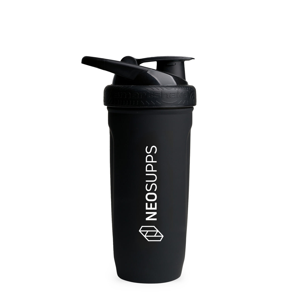 Neosupps Steel Shaker 700ml - Schwarz