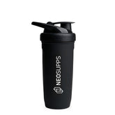 Neosupps Steel Shaker 700ml - Schwarz