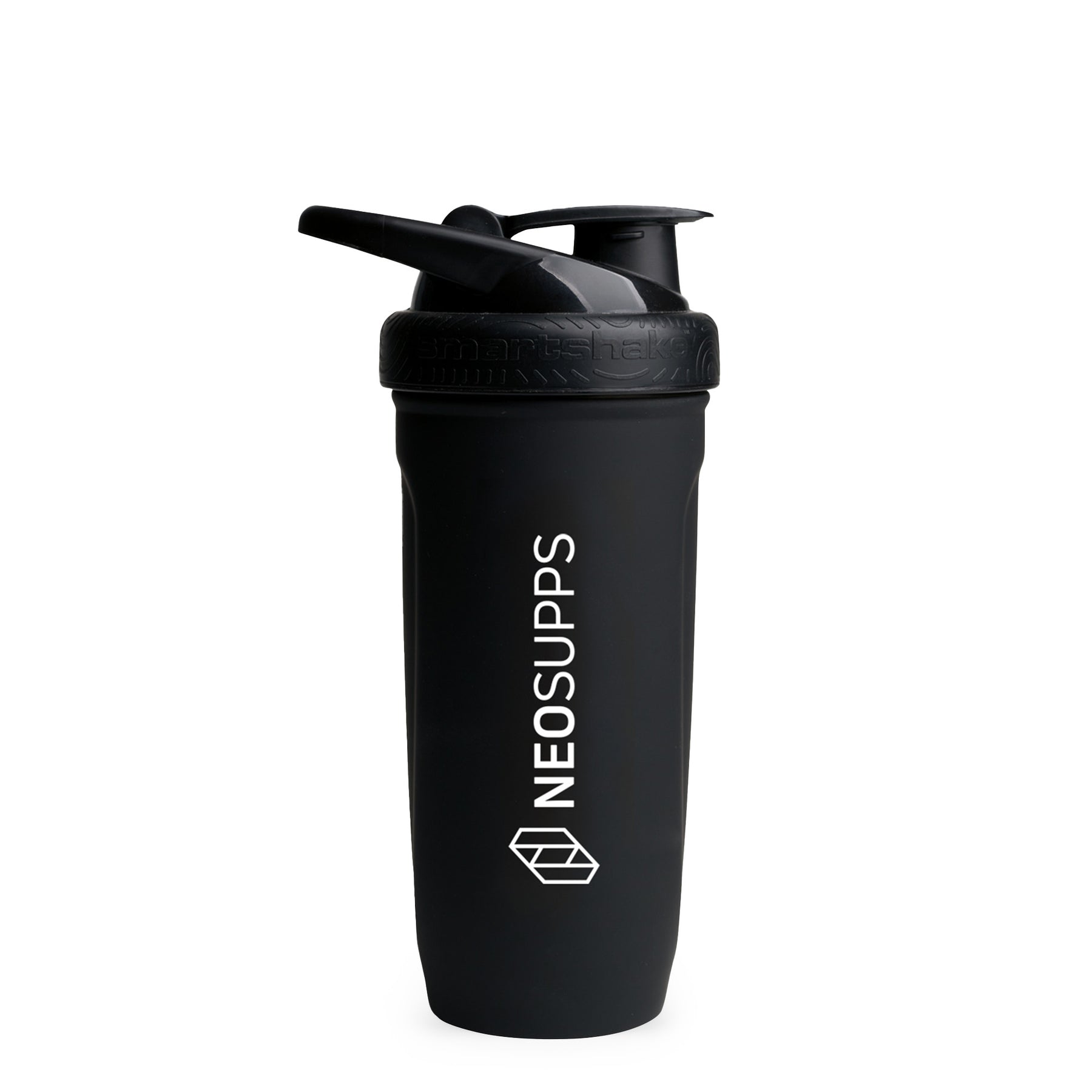Neosupps Steel Shaker 700ml - Schwarz