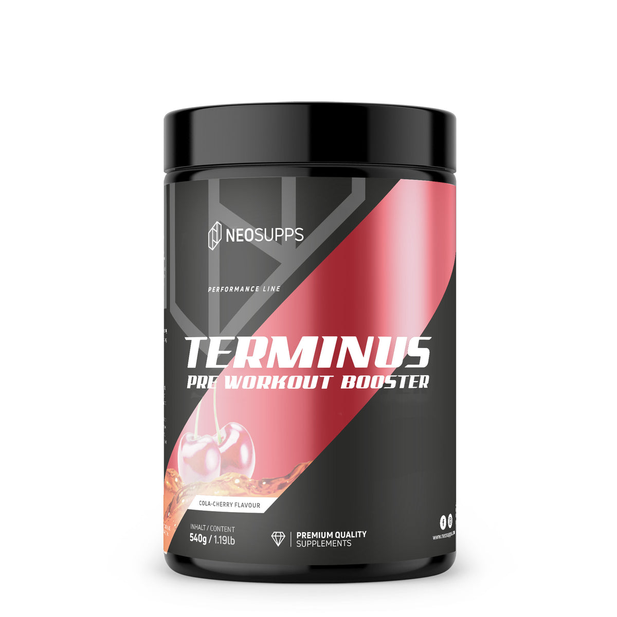 Terminus Booster - Cola-Cherry, 540g