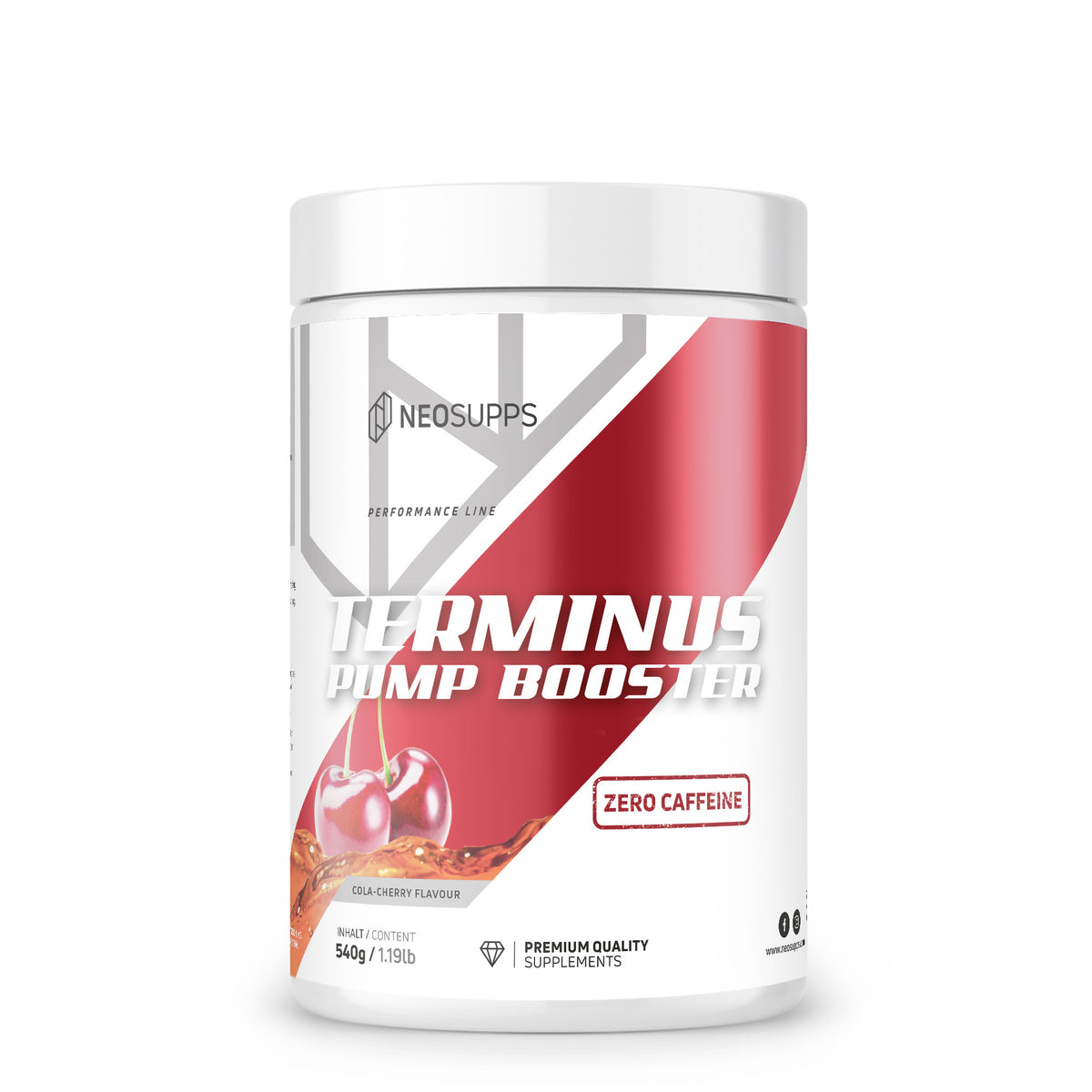 Terminus PUMP - Cola-Cherry, 540g