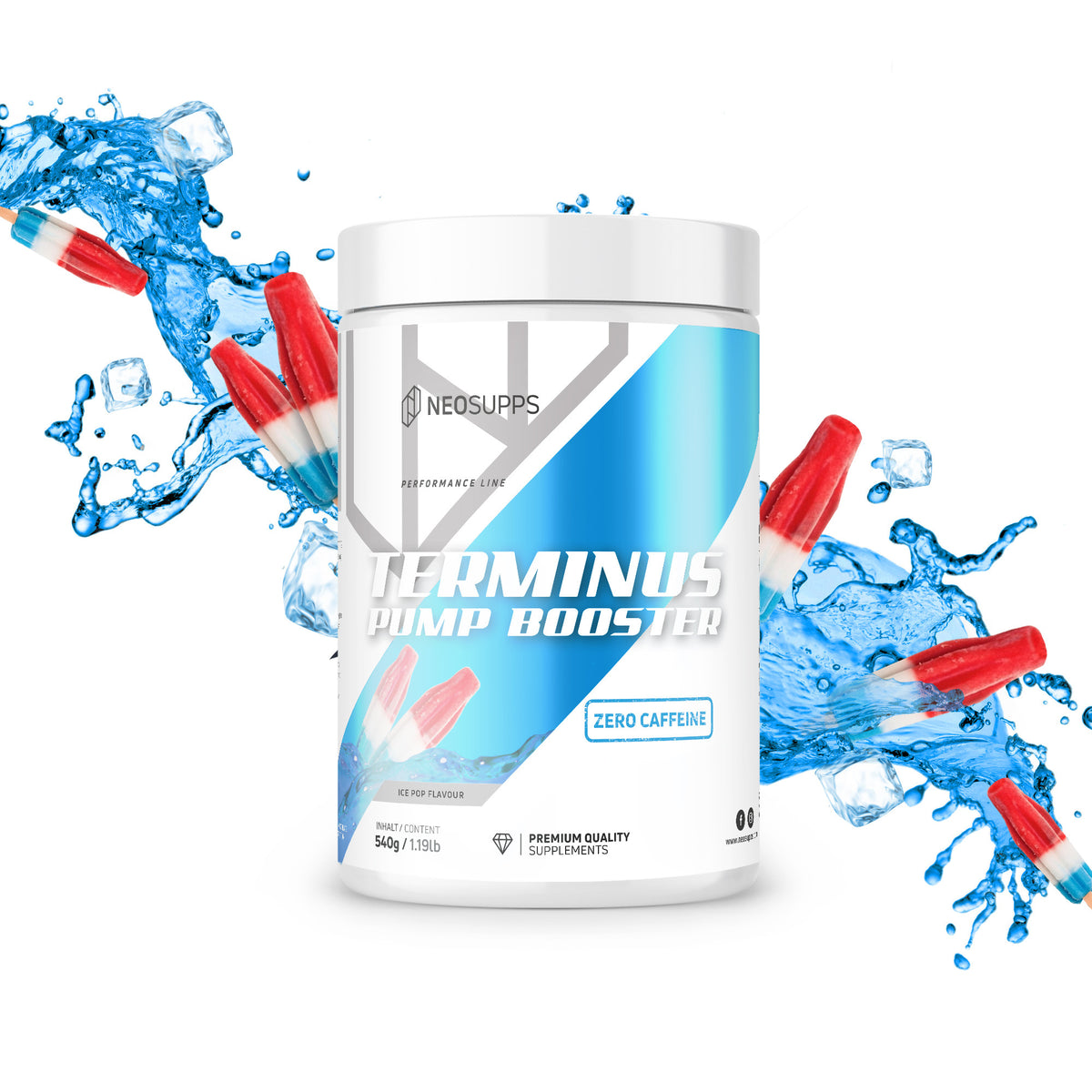 Terminus PUMP - Ice Pop, 540g