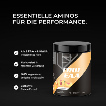 True EAA - Peach Ice Tea 430g