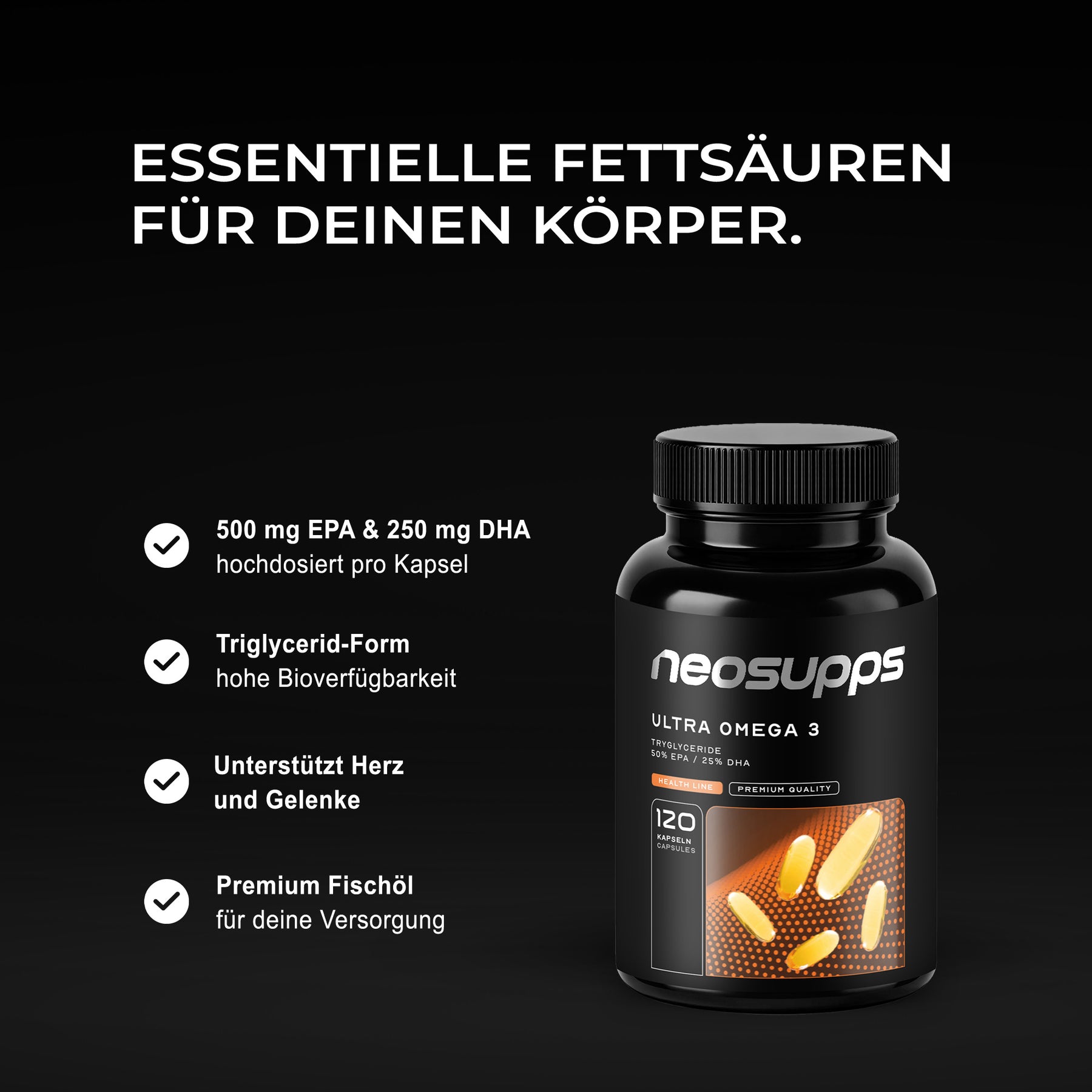 Ultra Omega 3 - 120 Kapseln
