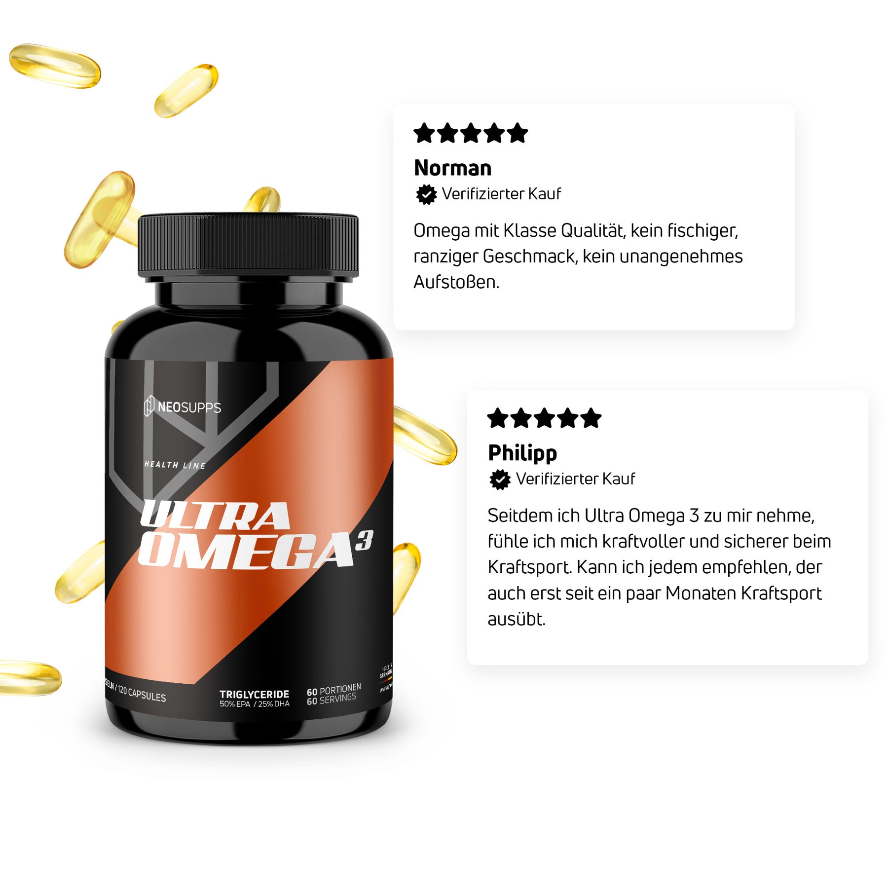 Ultra Omega 3 - 120 Kapseln