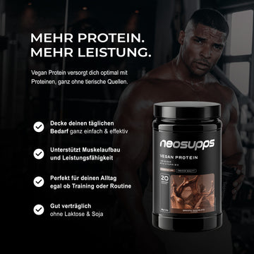 Vegan Protein - Smooth Chocolate, 600g