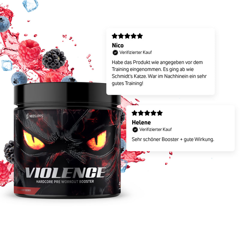 Violence Booster - Bloody Berry, 320g