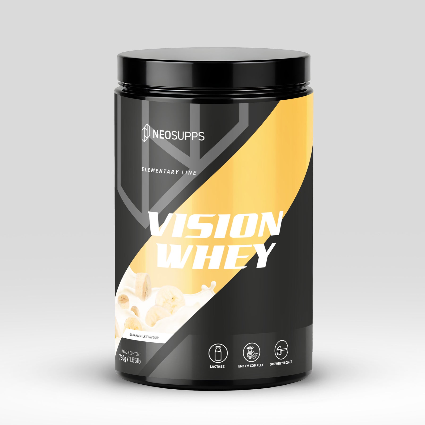 Vision Whey - Banana Milk, 750g