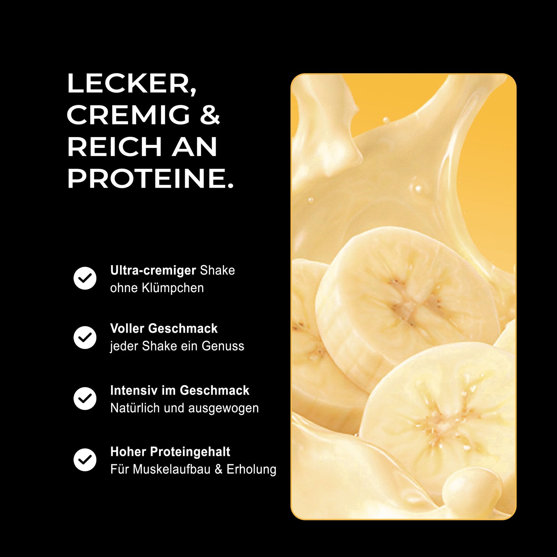 Vision Whey - Banana Milk, 750g
