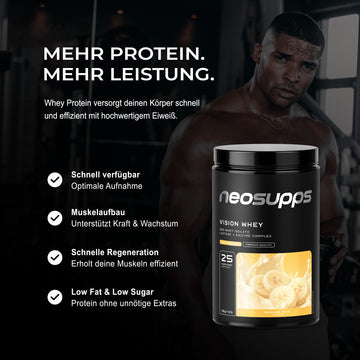 Vision Whey - Banana Milk, 750g