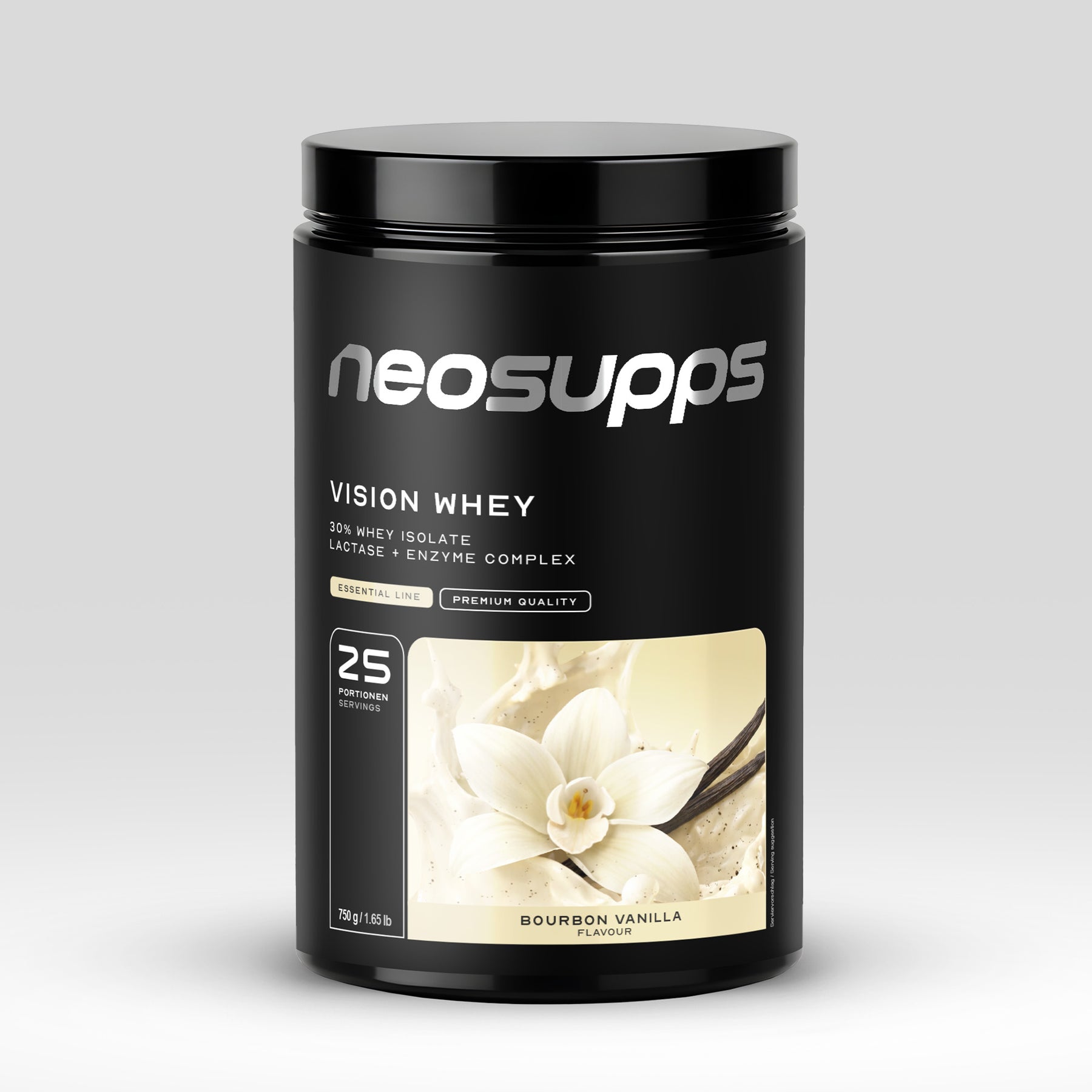 Vision Whey - Bourbon Vanilla, 750g