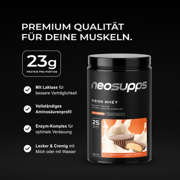 Vision Whey - Chocolate Peanut Butter, 750g