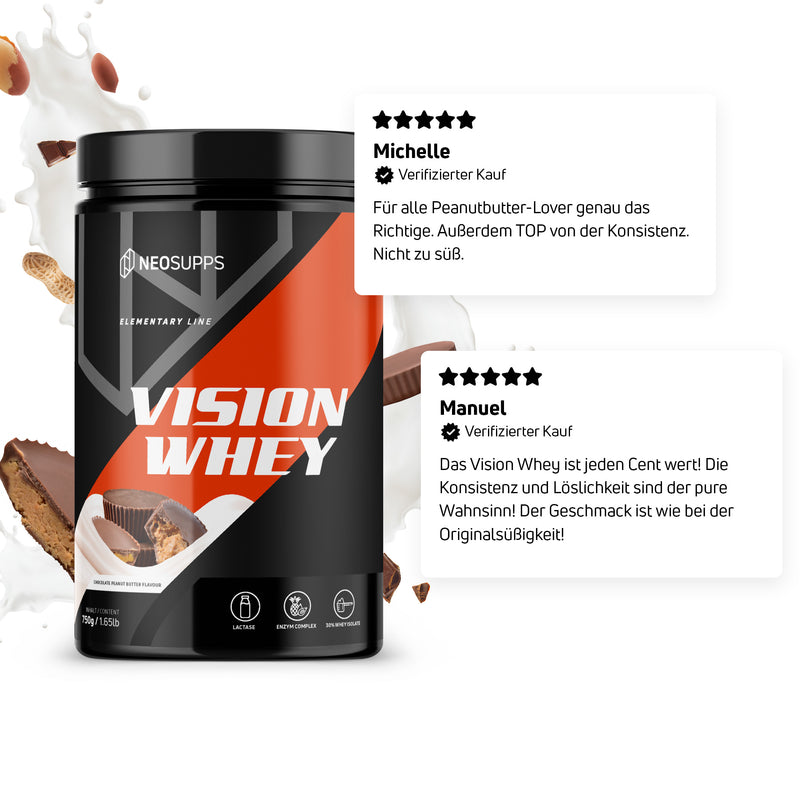 Vision Whey - Chocolate Peanut Butter, 750g