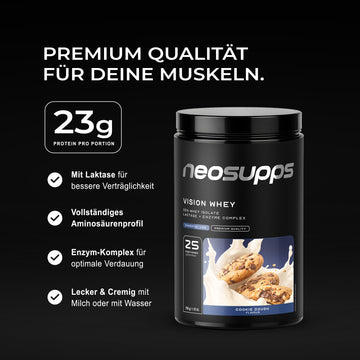 Vision Whey - Cookie Dough, 750g