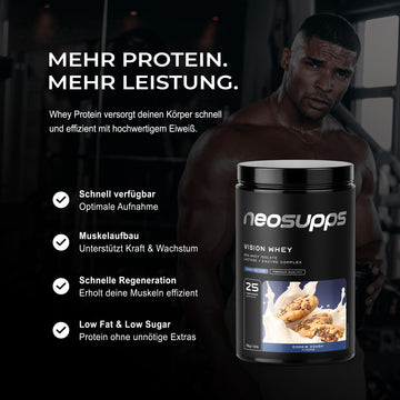Vision Whey - Cookie Dough, 750g