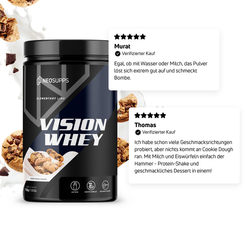 Vision Whey - Cookie Dough, 750g