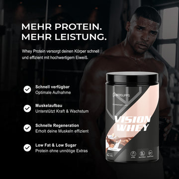 Vision Whey - Hazelnut, 750g