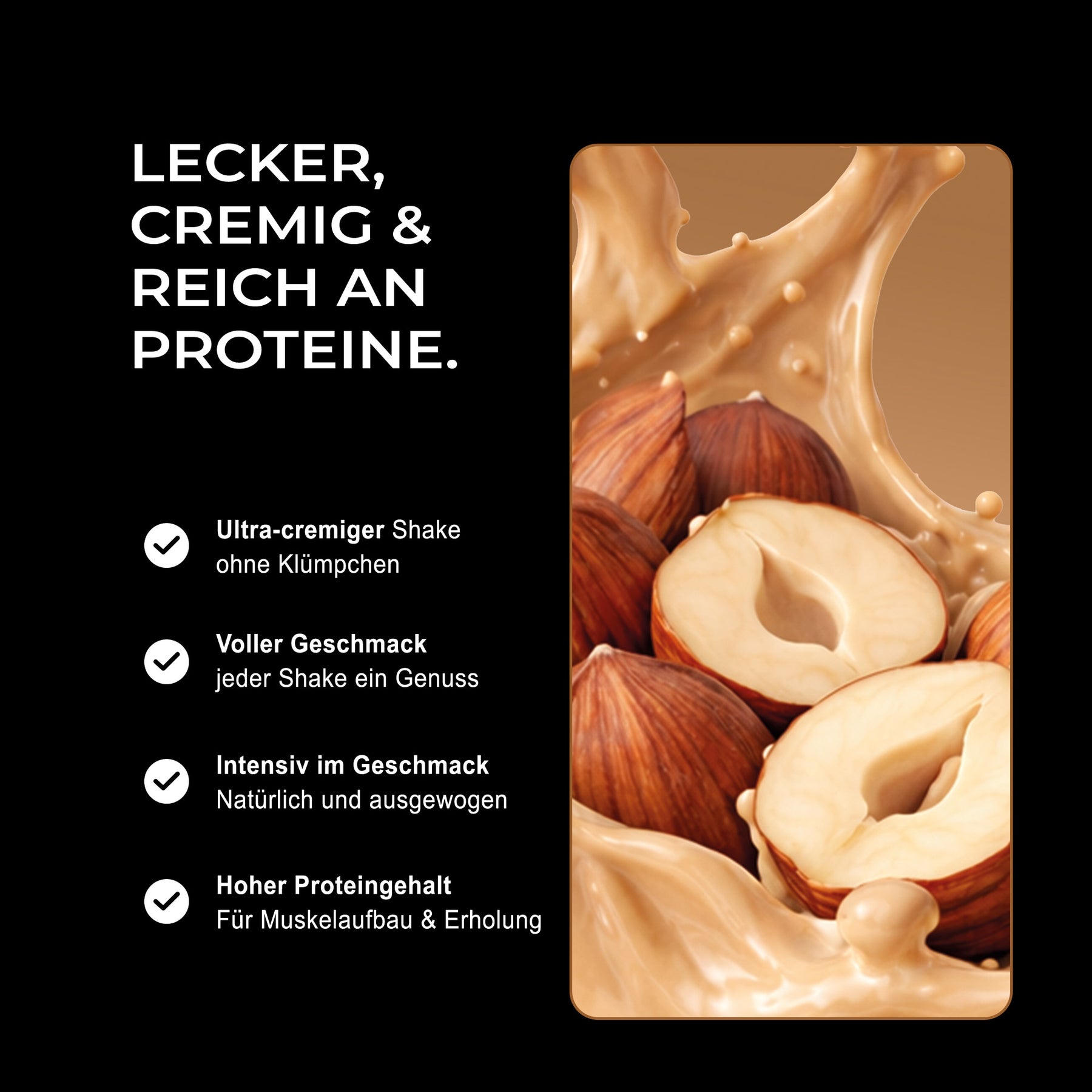 Vision Whey - Hazelnut, 750g