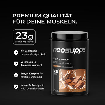 Vision Whey - Kiddy Choco, 750g