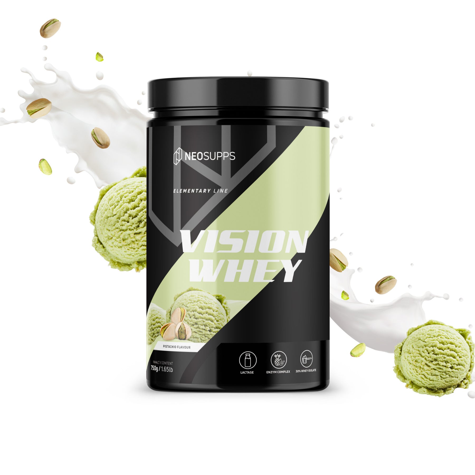 Vision Whey - Pistachio, 750g (Limited Edition)