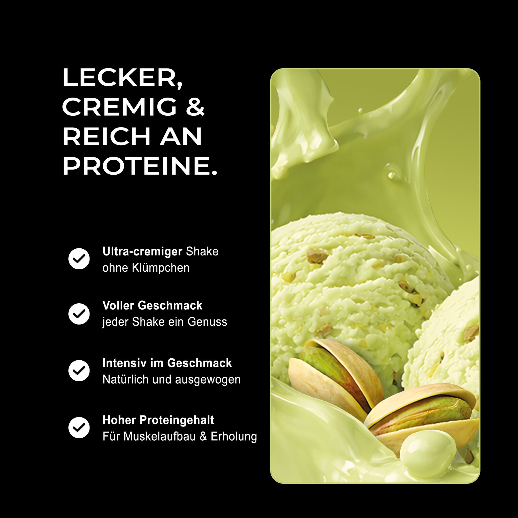 Vision Whey - Pistachio, 750g