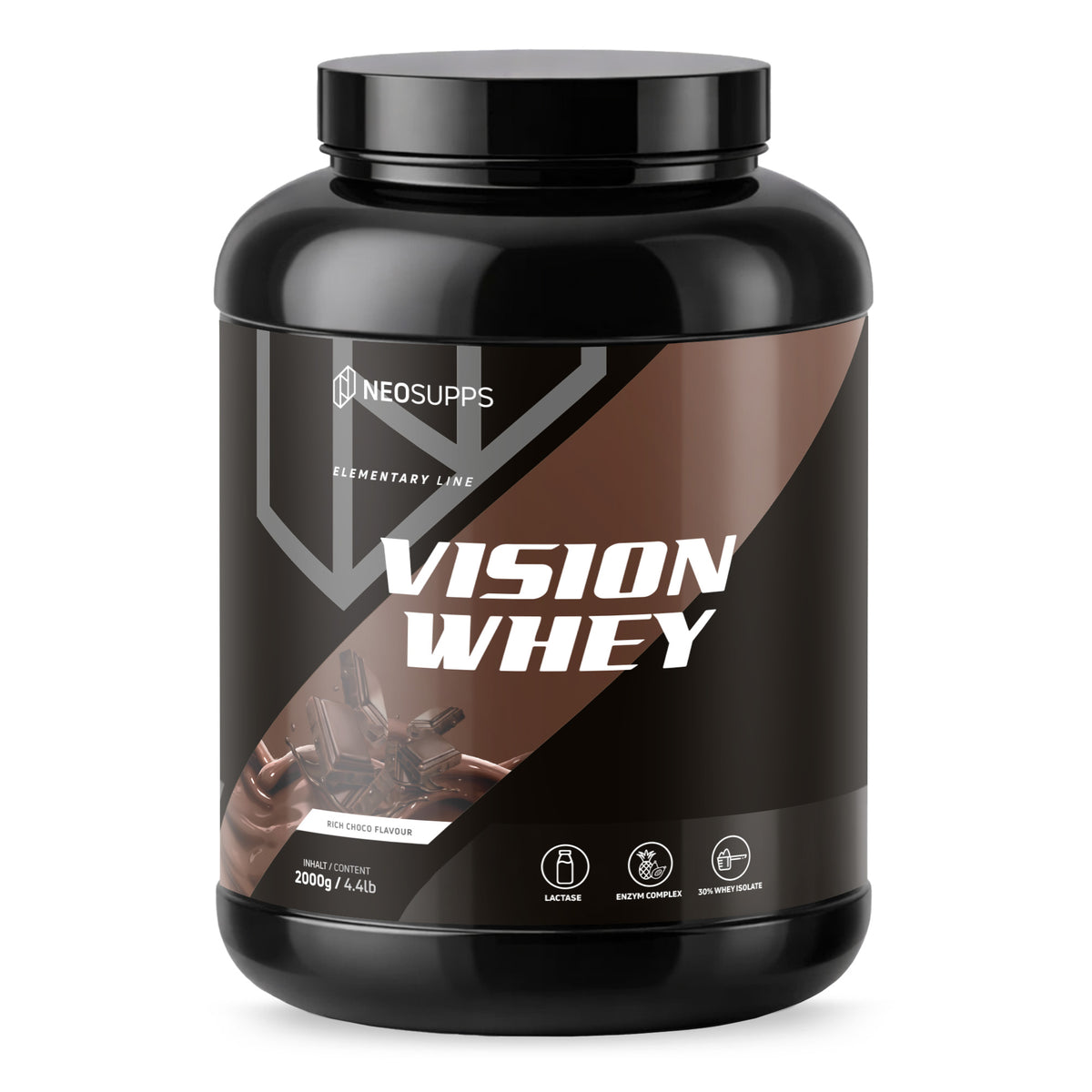 Vision Whey - Rich Choco, 2000g