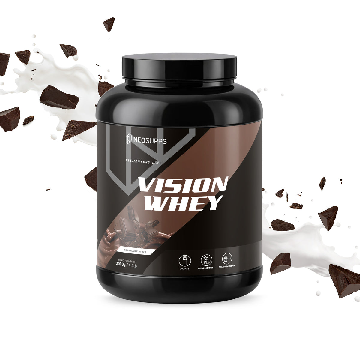 Vision Whey - Rich Choco, 2000g