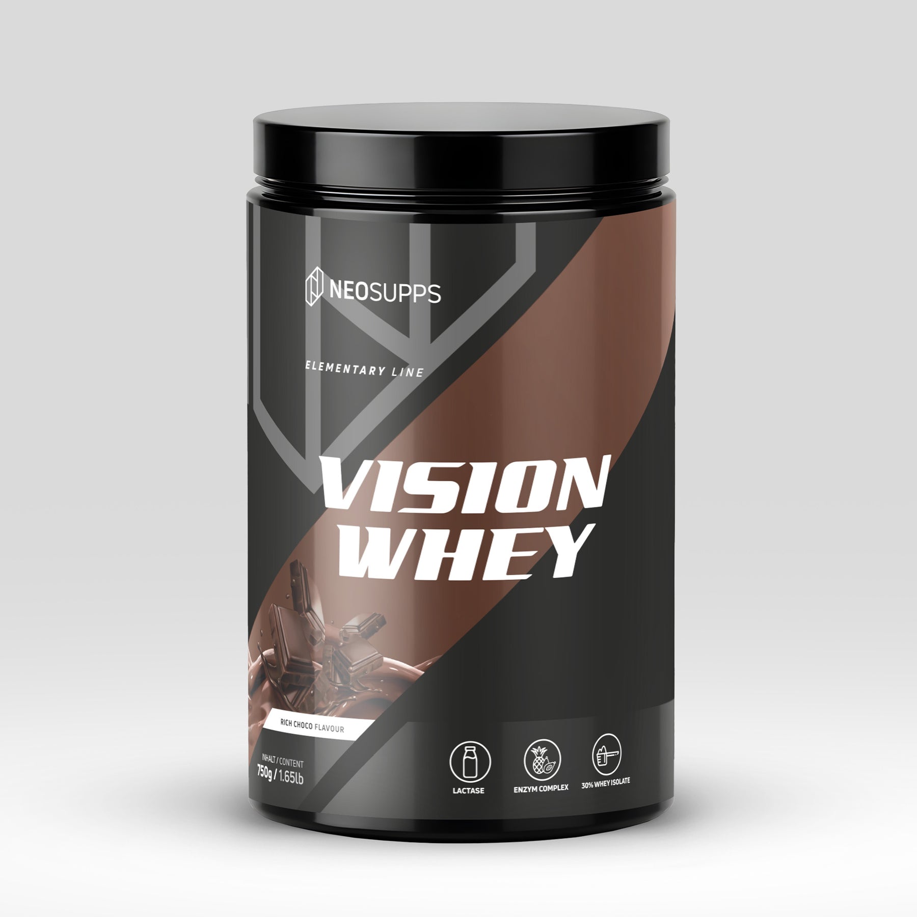 Vision Whey - Rich Choco, 750g