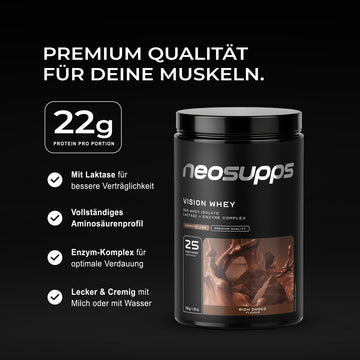 Vision Whey - Rich Choco, 750g