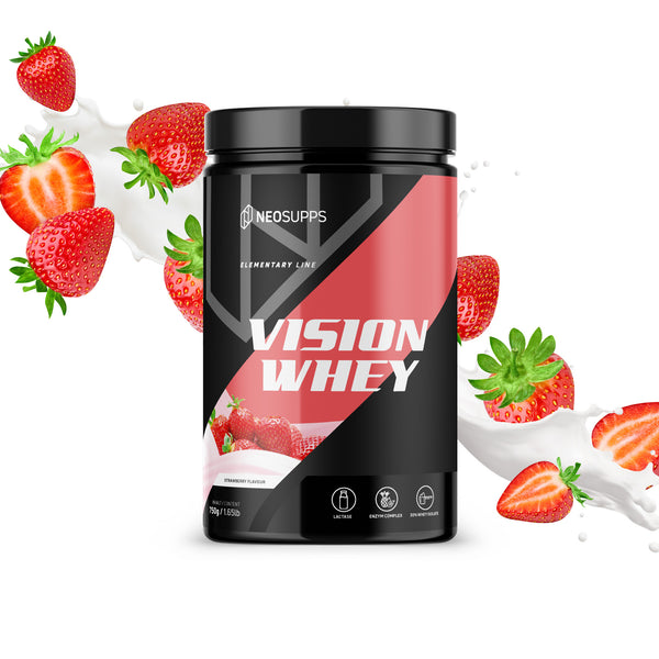 Vision Whey - Strawberry, 750g