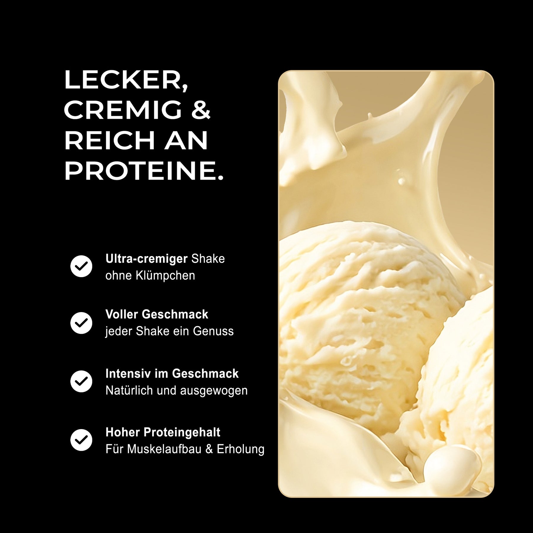 Vision Whey - Vanilla Cream, 750g