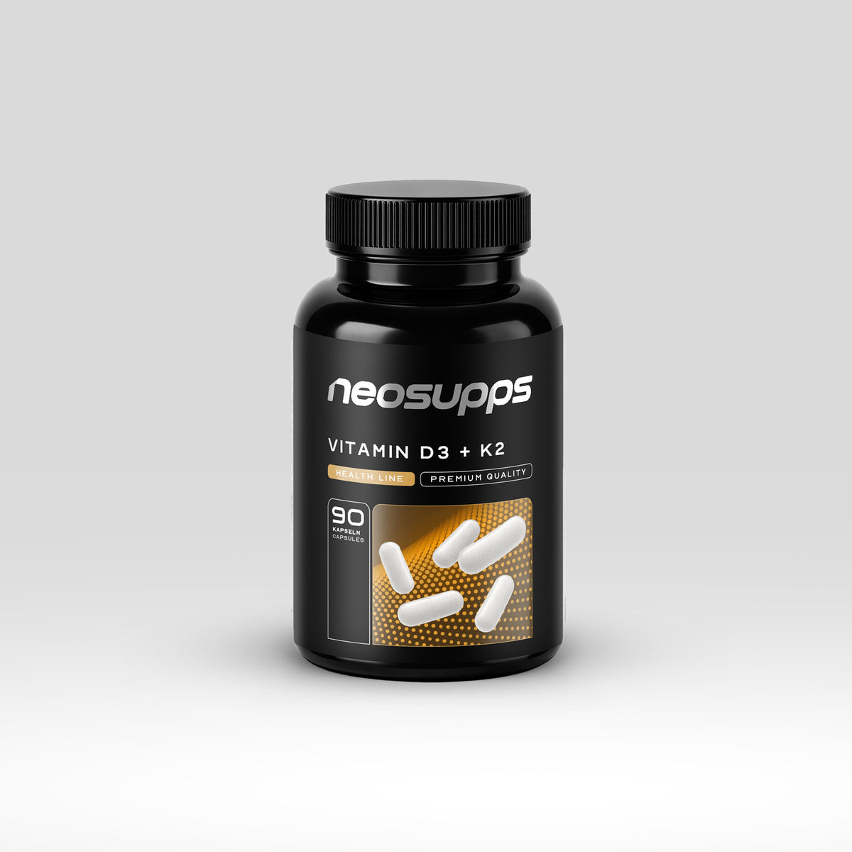 Vitamin D3 + K2 - 90 Kapseln