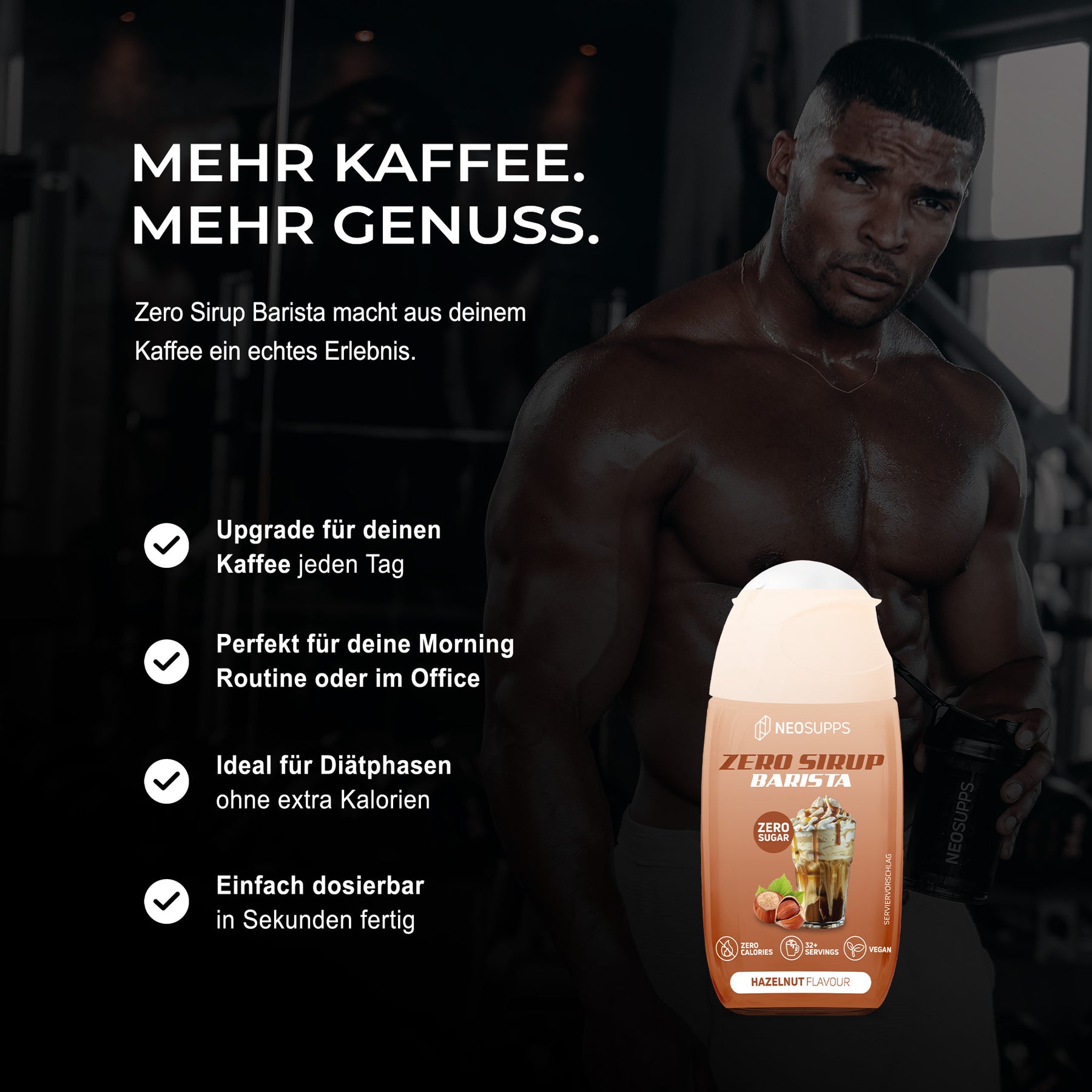 Zero Sirup Barista - Hazelnut