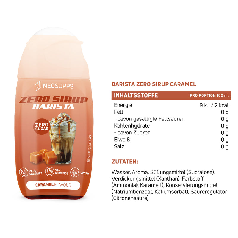 Zero Sirup Barista - Caramel