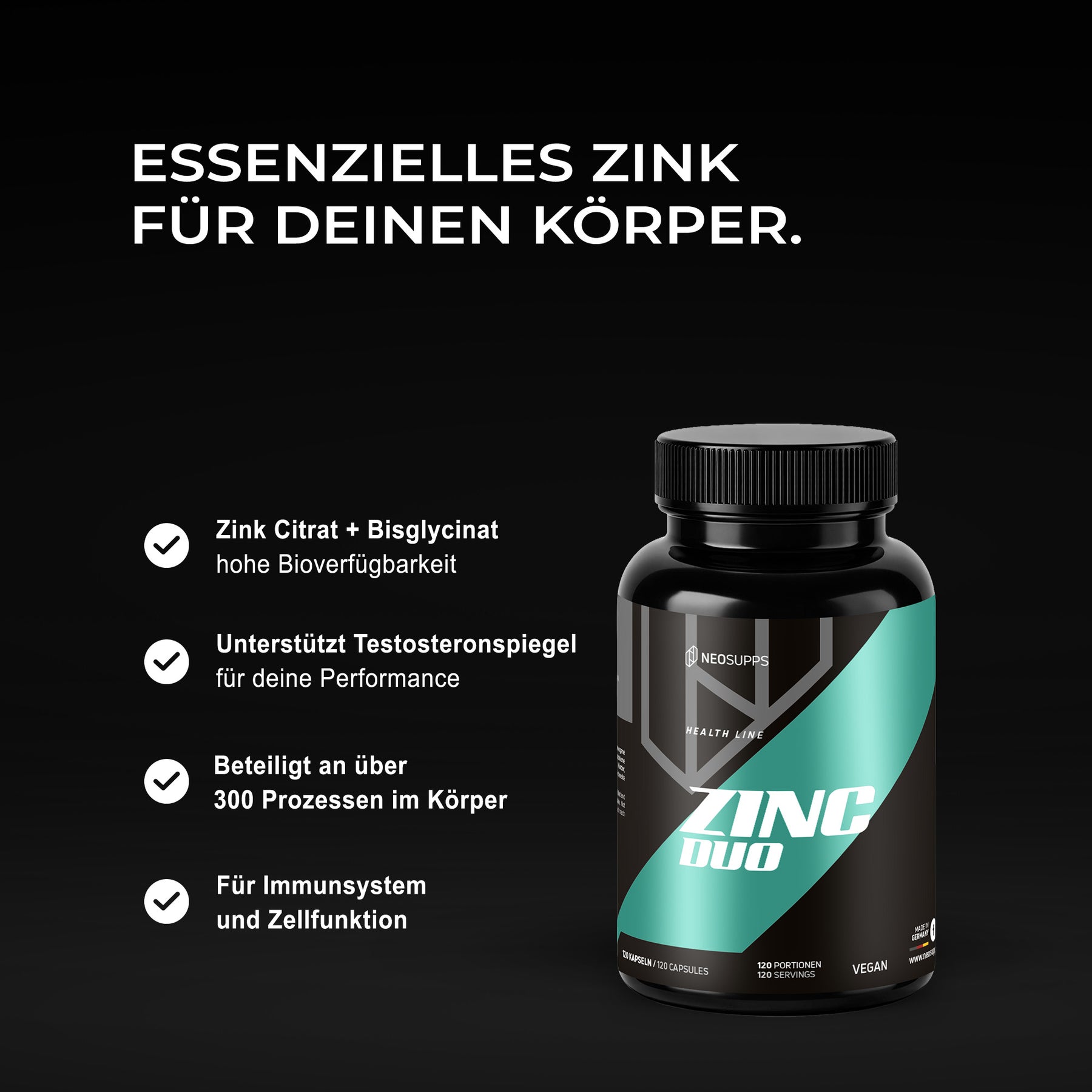 Zinc Duo - 120 Kapseln