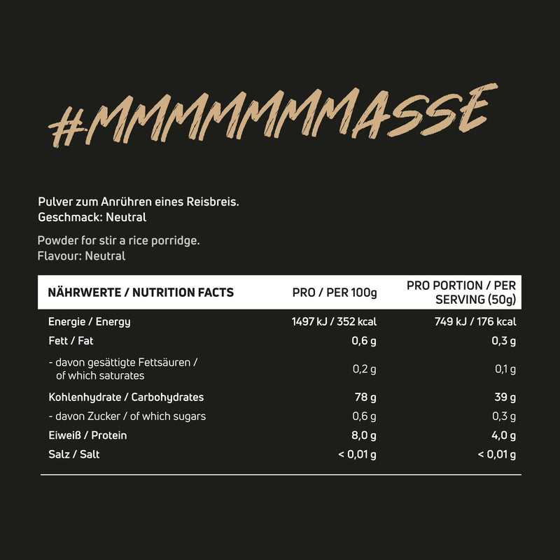 Massebrei, 2000g – Neosupps: Premium-Supplemente für Top-Performance